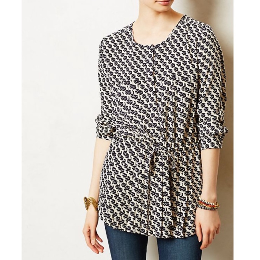Maeve Selva Dropwaist Tunic